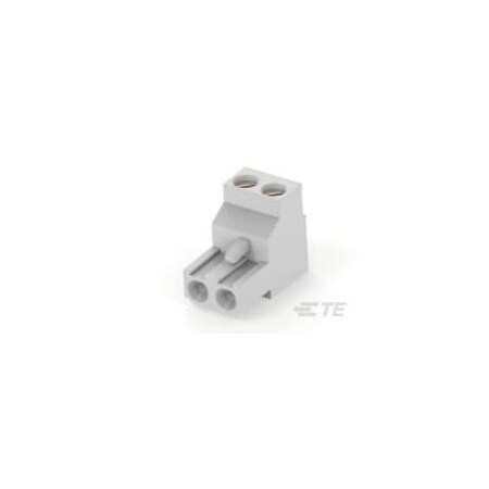 Te Connectivity EUROSTYLE TB PLUG GREY STKG 2P 1546108-2